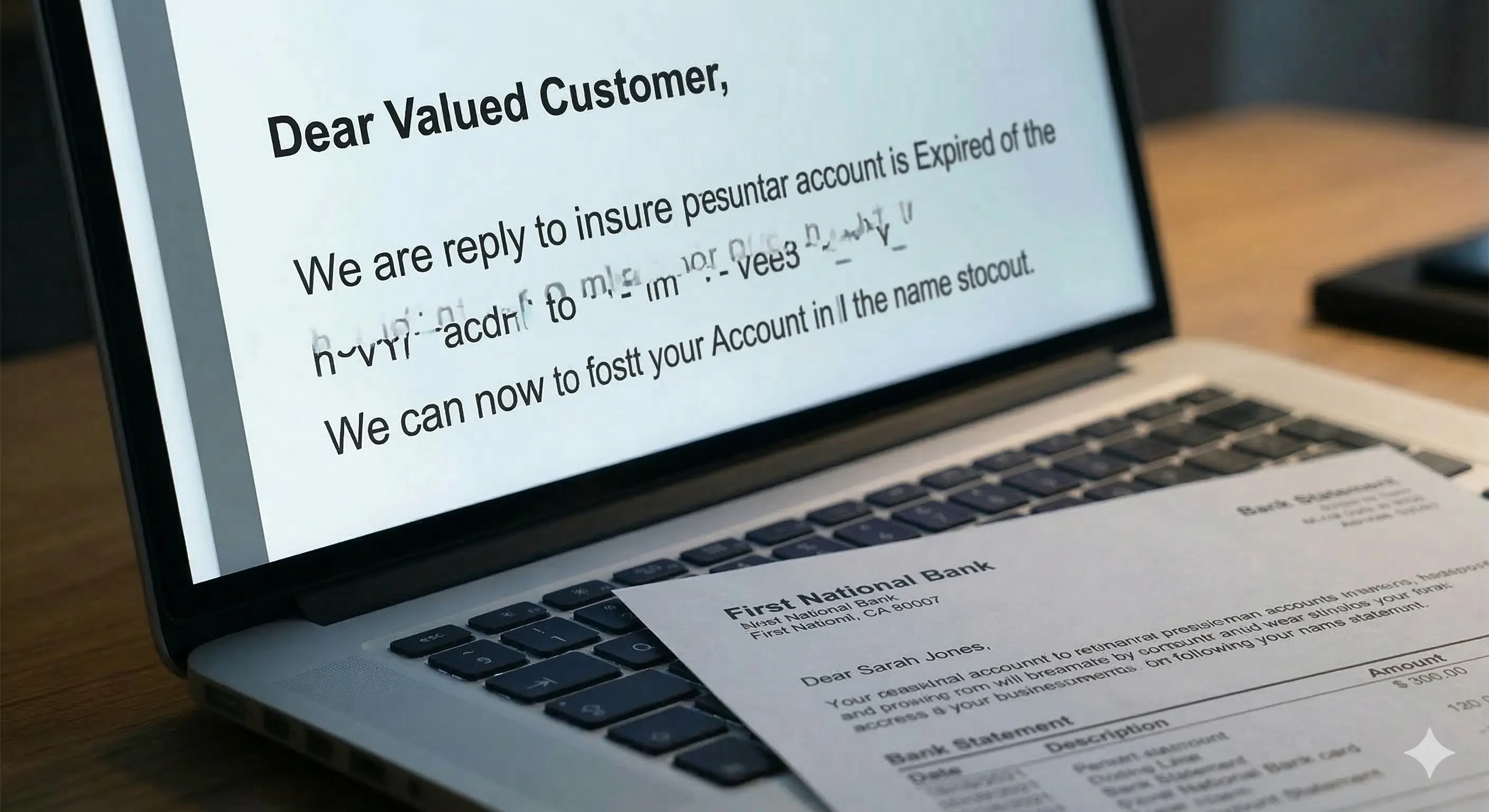 Phishing email with Generic Greetings